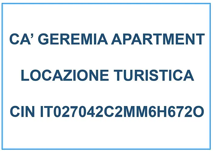 Ca' Geremia Apartment